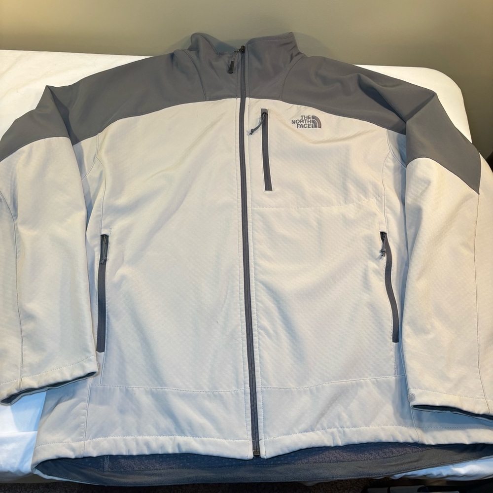 The North Face Men’s Apex Bionic Softshell Jacket 2 Tone Grey Size XXL